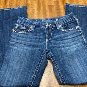 Miss Me jeans, size 27, mid rise, boot cut